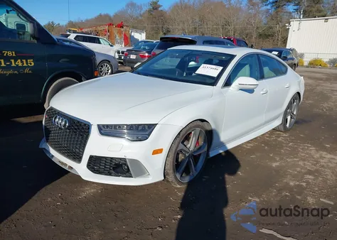2016 Audi Rs 7 4.0T Prestige from USA, damaged, VIN WUAW2AFC3GN902069